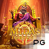 Midas Fortune game icon with golden crown and treasure symbols